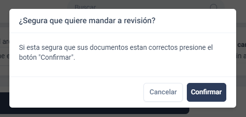 Confirmar revisión